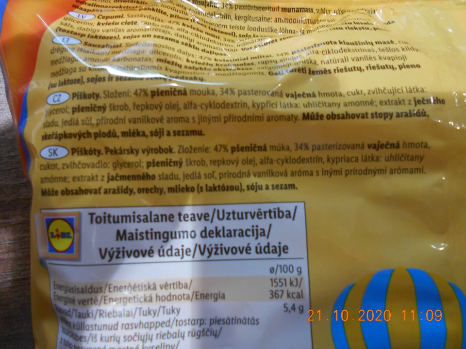 Zistený nedostatok v označovaní jedného druhu potravinárskeho výrobku, u ktorého zložka alfa-cyklodextrín, nebola zaradená do príslušnej kategórie prídavných látok.