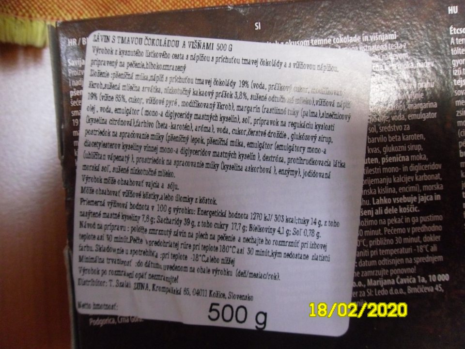 Nedostatočne označený 1 druh výrobku - nezvýraznené alergény.