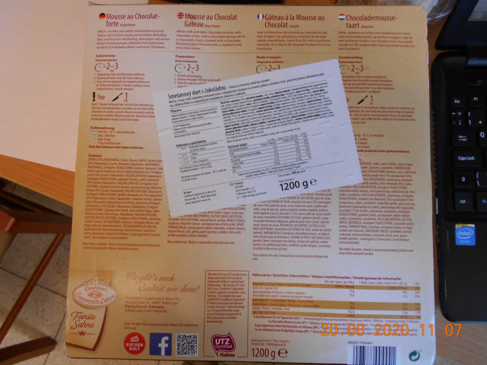 Zistené uvádzanie do obehu jedného druhu hlbokozmrazeného výrobku, u ktorého na etikete chýbali akékoľvek údaje v štátnom jayzku.