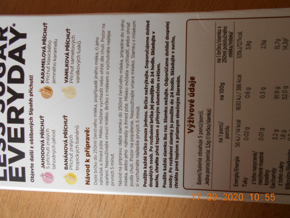 Zistené uvádzanie spotrabiteľa do omylu u jedného druhu cukrovinky, a to z hľadiska jej charakteru., chýba opisný názov výrobku.