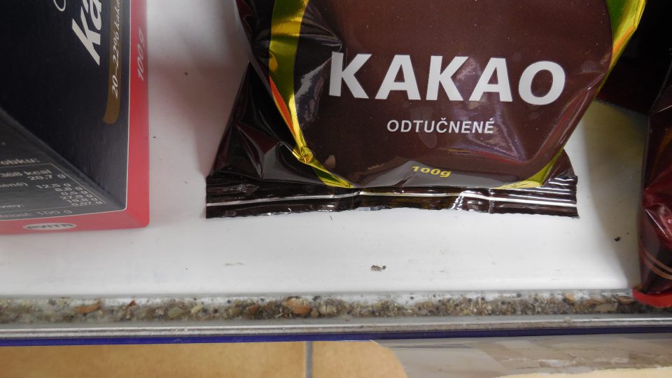 nedostatočná hygiena pri predaji