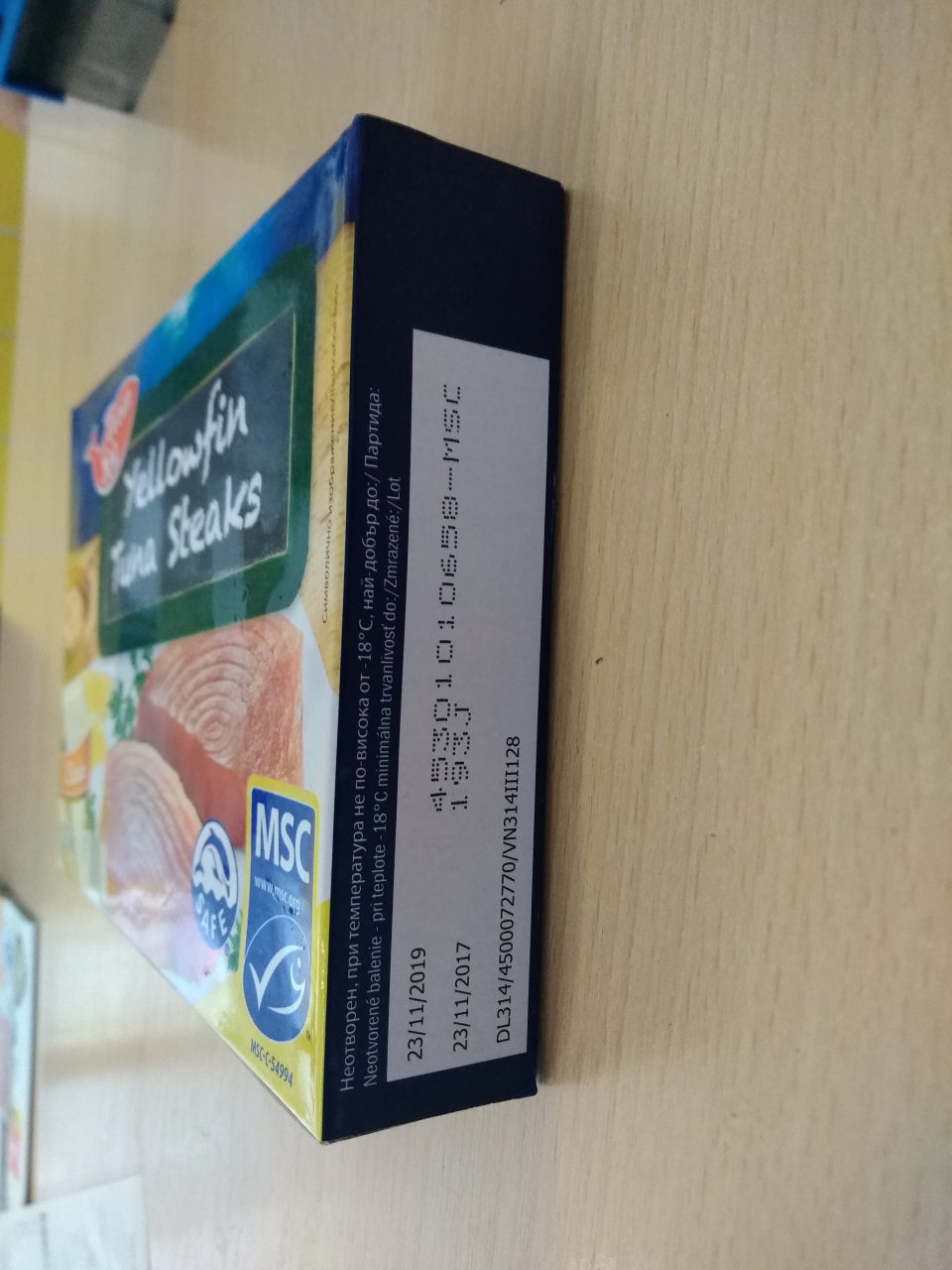 Predaj potravín po dátume minimálnej trvanlivosti.