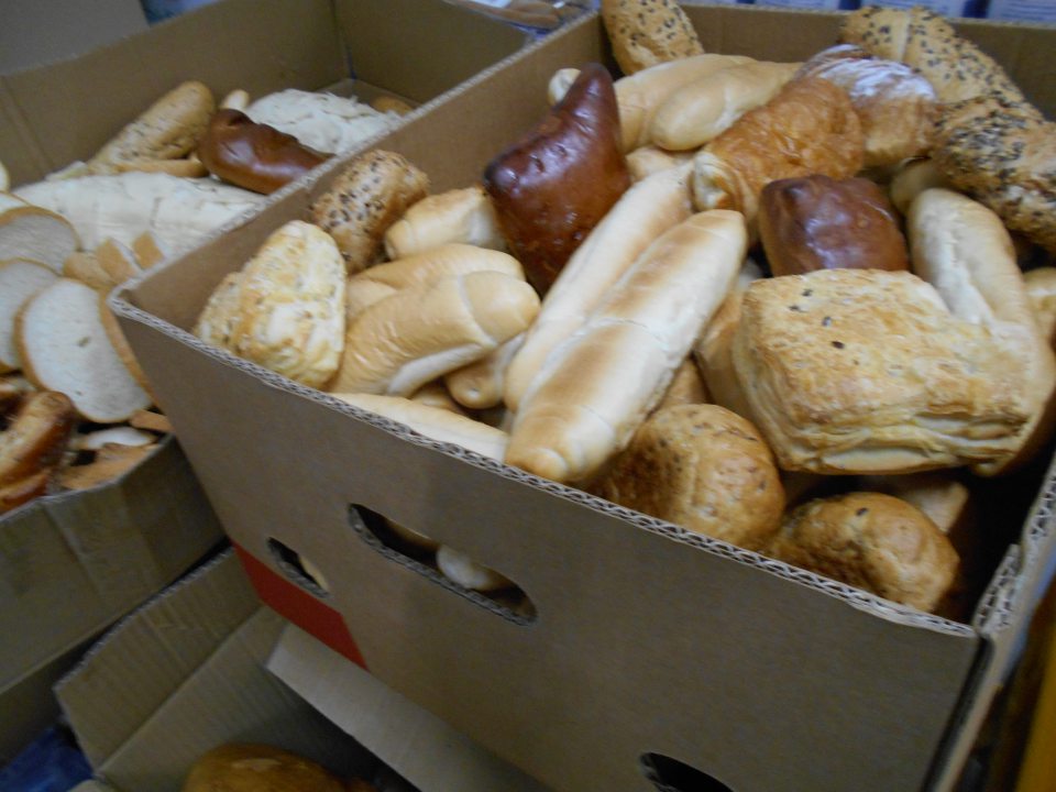 Chýbajúce označenie vyradeného chleba a pečiva.