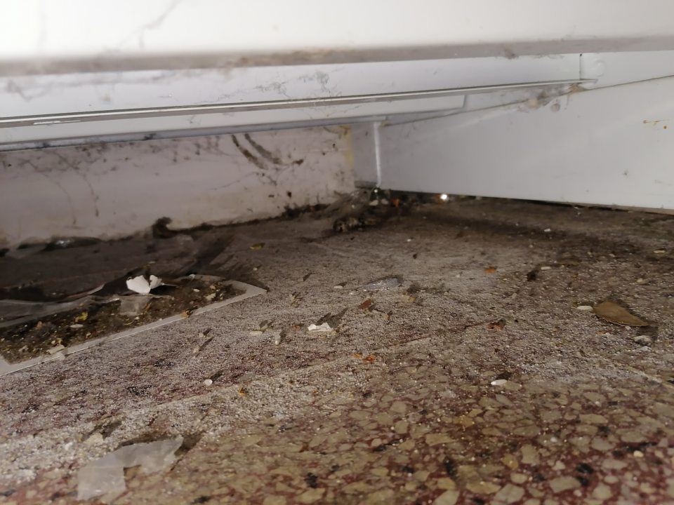 Hrubý nános nečistôt