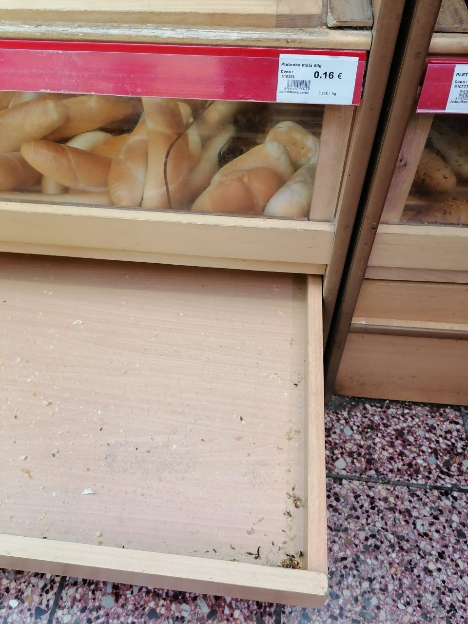 Výskyt trusu od hlodavcov