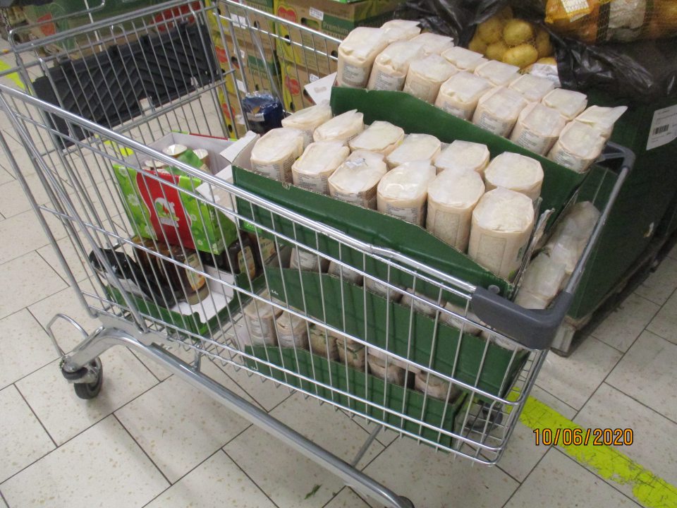 Tovar nájdený po DS, DMT.