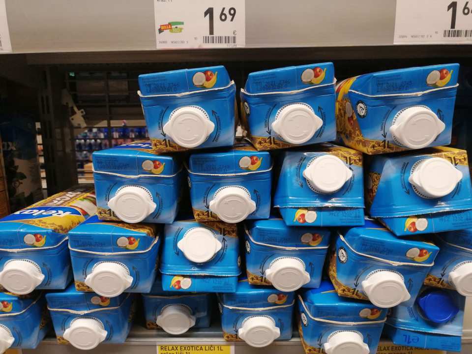 Výrobky ponúkané na predaj po uplynutí dátumu minimálnej trvanlivosti.