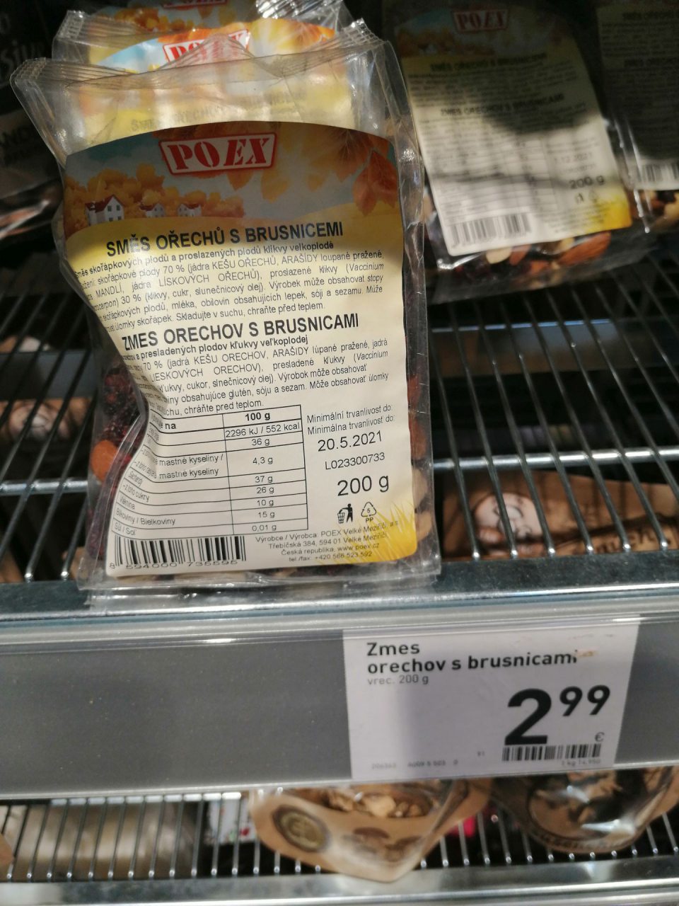 Výrobok ponúkaný na predaj po uplynutí dátumu minimálnej trvanlivosti.