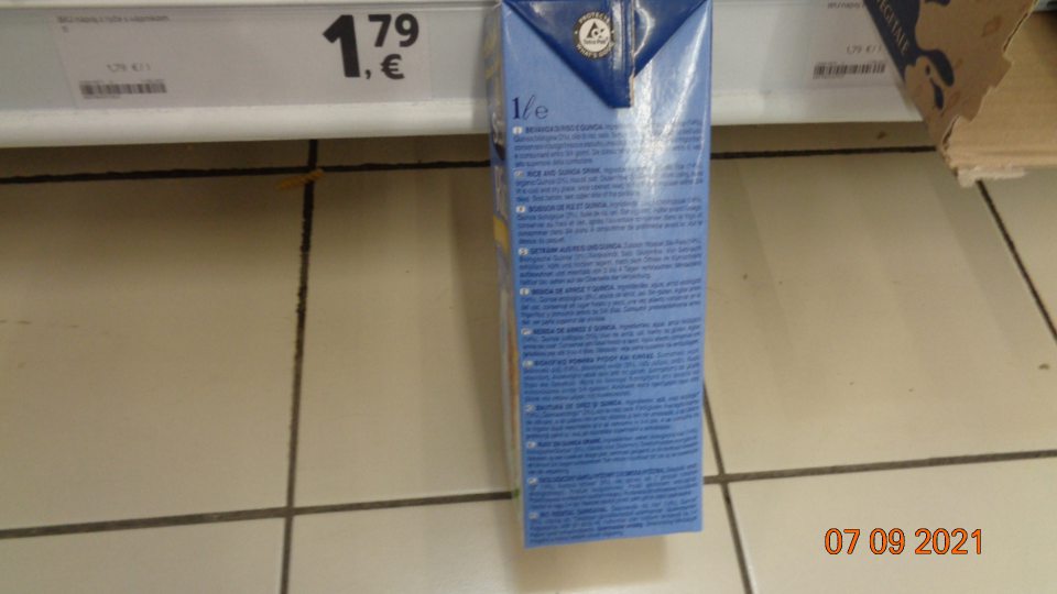 Produkt nebol označený v slovenskom jazyku.