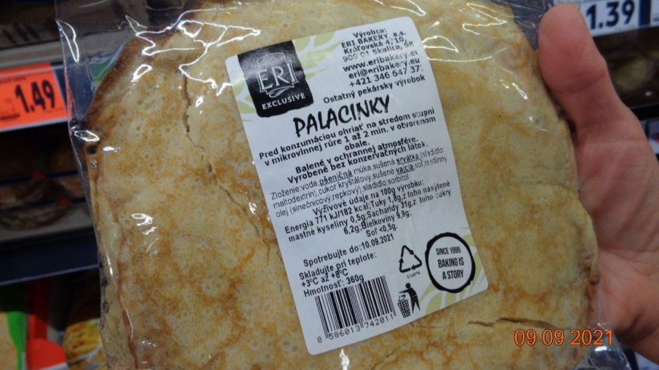 Sladidlo nebolo uvedené v názve potraviny.