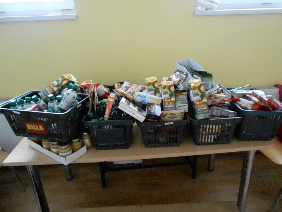 Predaj potravín po dátume minimálnej trvanlivosti.