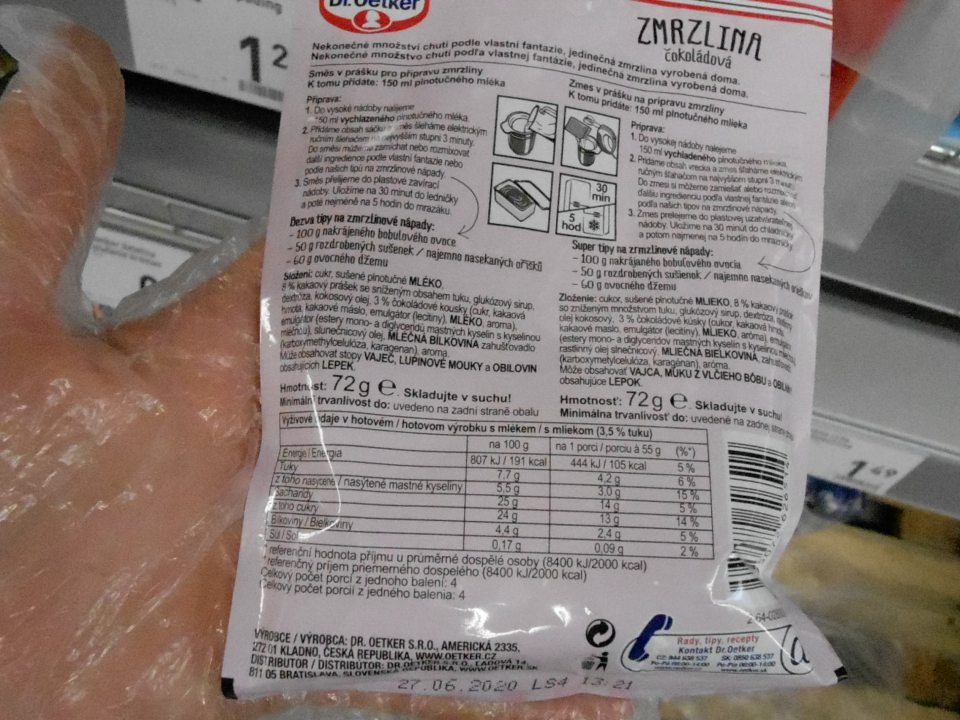 Tovar po dátume minimálnej trvanlivosti.