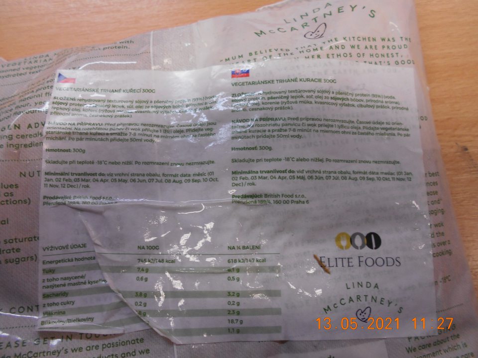 Zistené ponúkanie na predaj jedného druhu potravinárskeho výrobku, u ktorého jeho opisný názov nie je presný, jasný a zrozumiteľný pre spotrebiteľa.