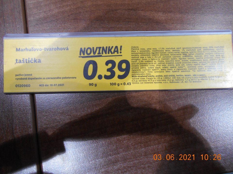 V zložení nezvýraznené alergény.