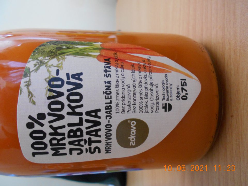 Zistené ponúkanie na predaj dvoch druhov štiav , u ktorých v ich zložení neboli zložky ( kyselina askorbová a kyselina citrónová) zaradené do príslušnej kategórie zložiek