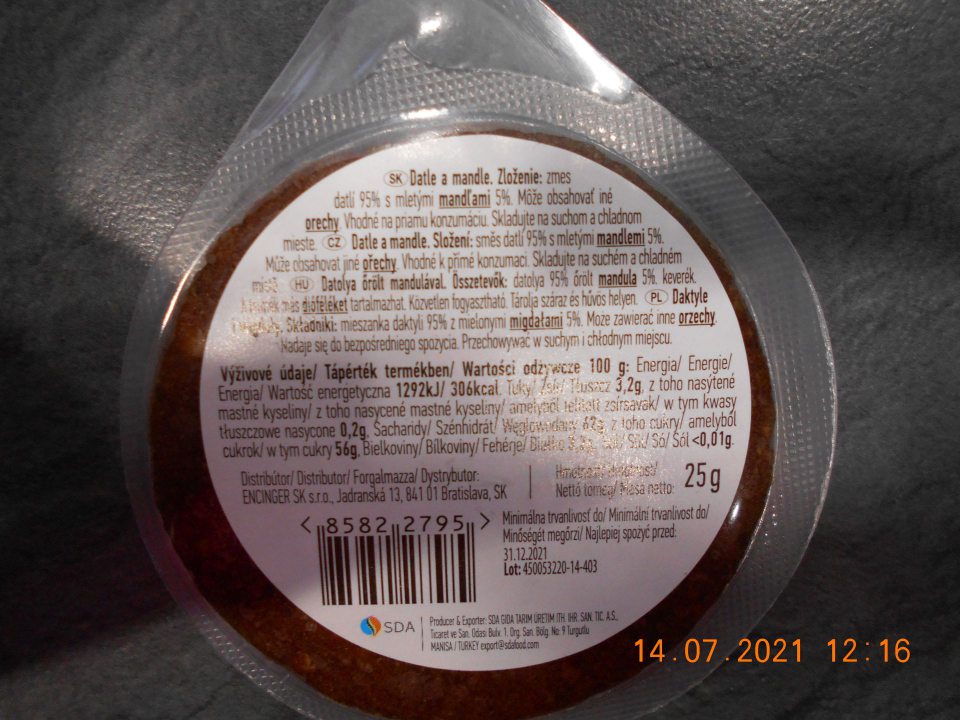 Nedostatok v označení 1 druhu výrobku-názov potraviny nie je doplnený o sprievodný údaj týkajúci sa fyzikálneho stavu alebo špecifickej úpravy.