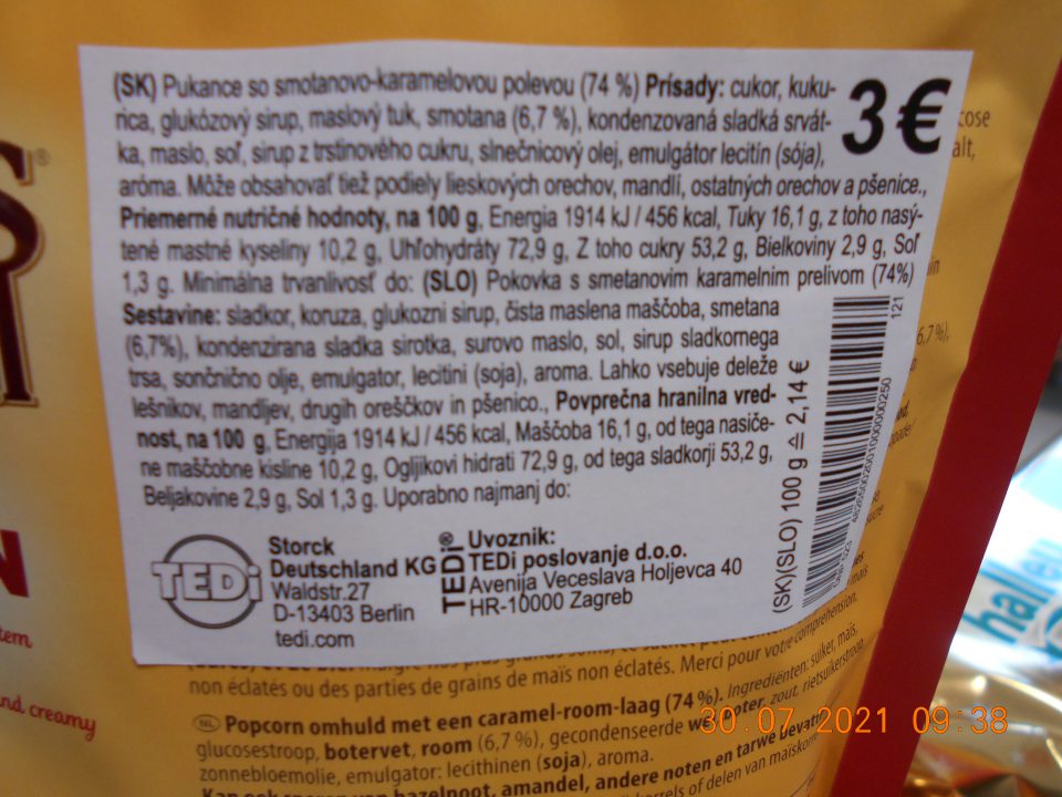  Chýbajúce zvýraznené zložky, spôsobujúce alergie alebo neznášanlivosť. 4.) Chýbajúci údaj o dátume minimálnej trvanlivosti u jedného druhu potravinárskeho výrobku.