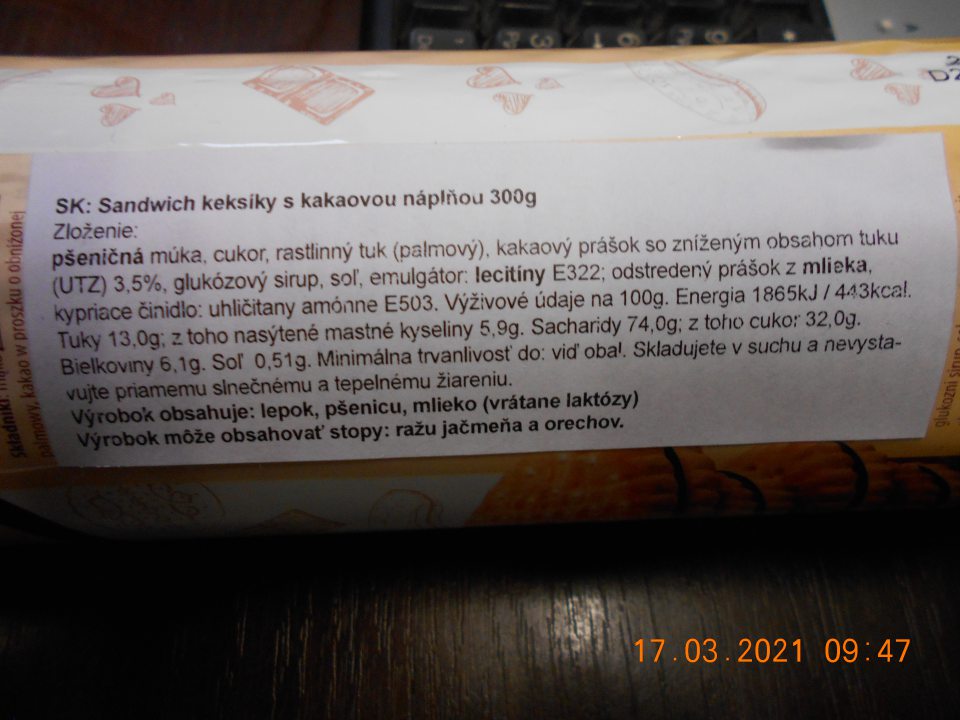 Chýbajúci údaj o výrobcovi/distribútorovi v štátnom jazyku.