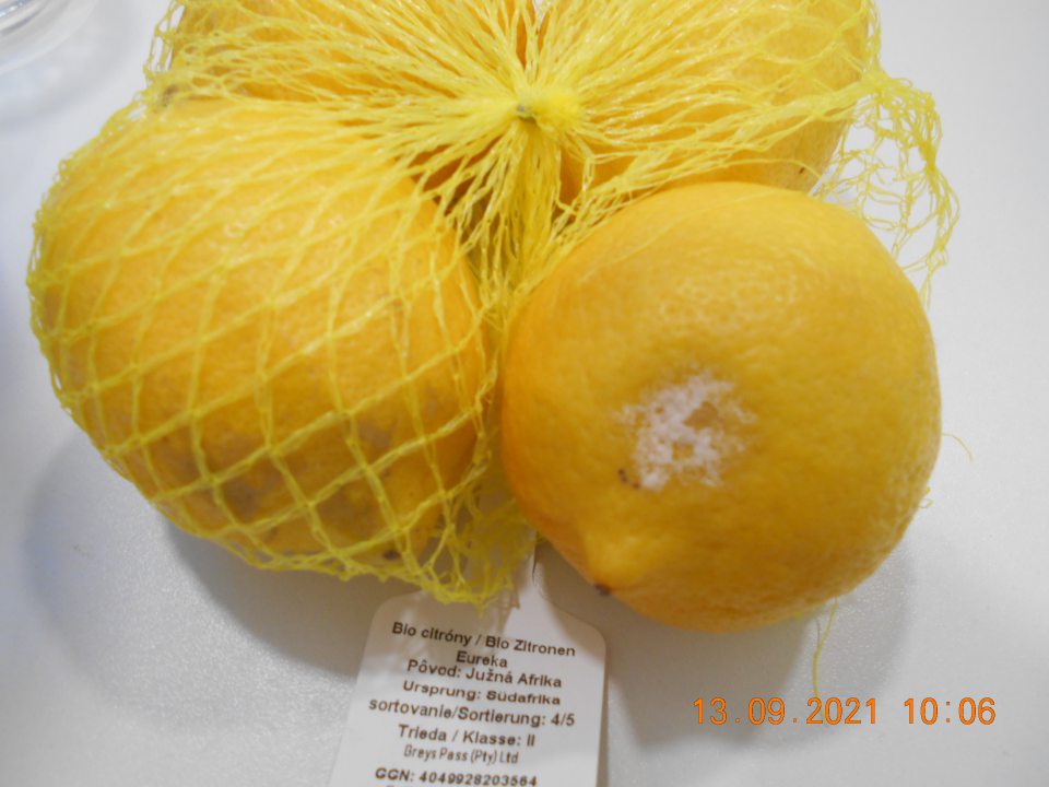 BIO citróny 500g- biela pleseň
