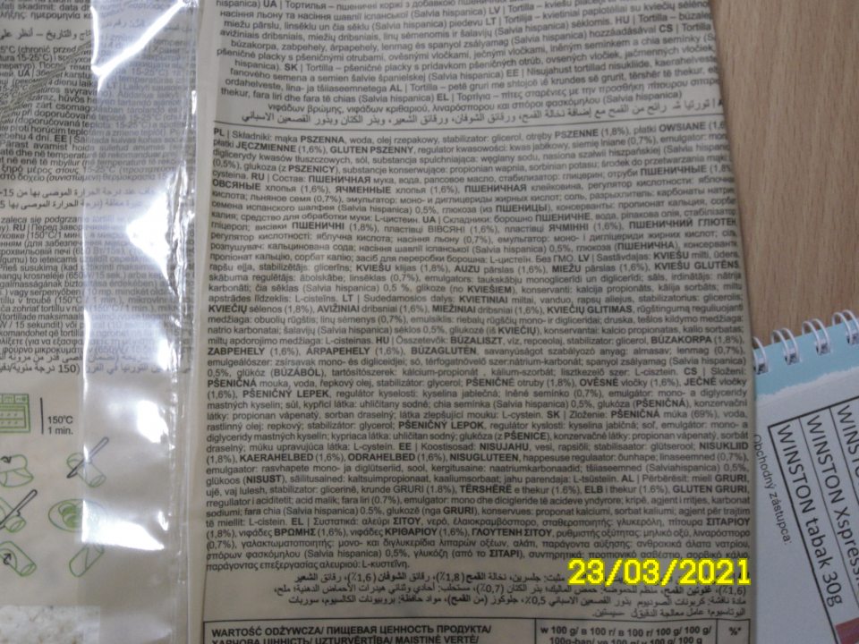 Ponúkanie na predaj jedného druhu potravinárskeho výrobku, u ktorého jeho zloženie uvádza spootrebiteľa do omylu, keďže v názve výrobku je uvedená zložka, ktorá sa v zložení výrobku nenachádza.