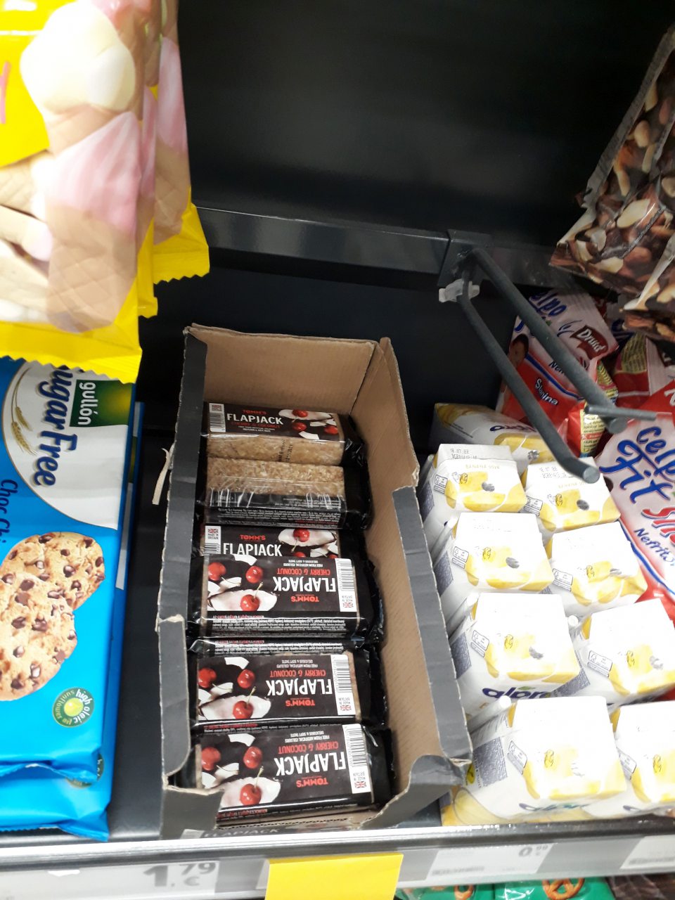 Ovsená tyčinka Flapjack cherry a cocconut po DMT