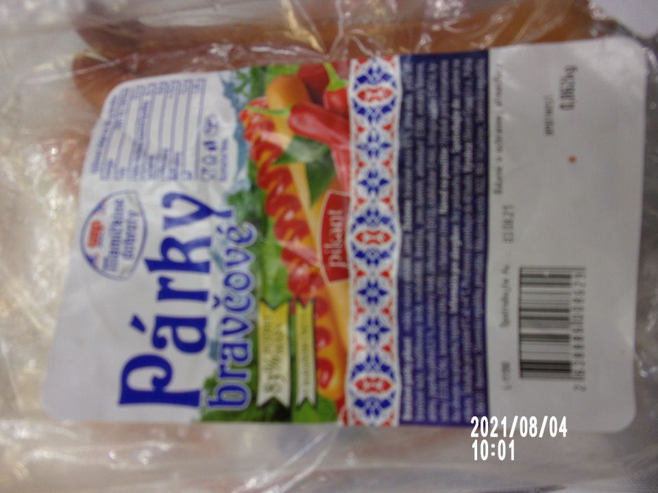 predaj mäsových výrobkov po uplynutí DS