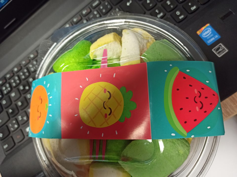 potravinový výrobok bez označenia v slovenskom jazyku - predaj