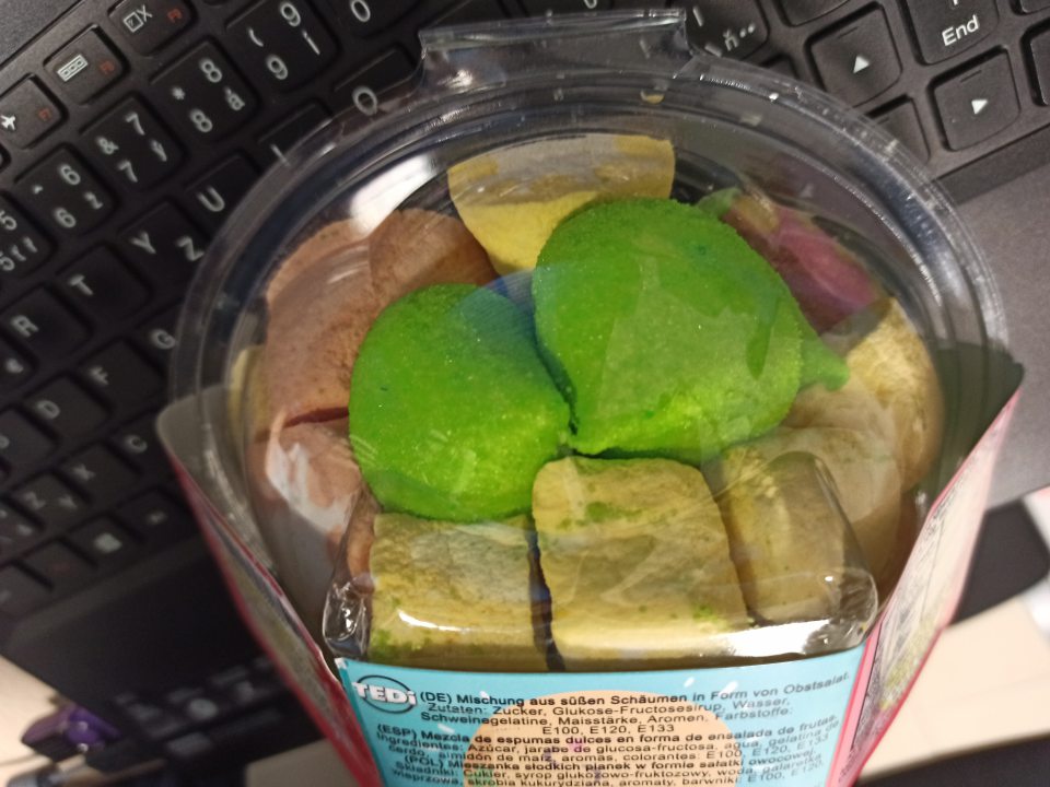 potravinový výrobok bez označenia v slovenskom jazyku - predaj