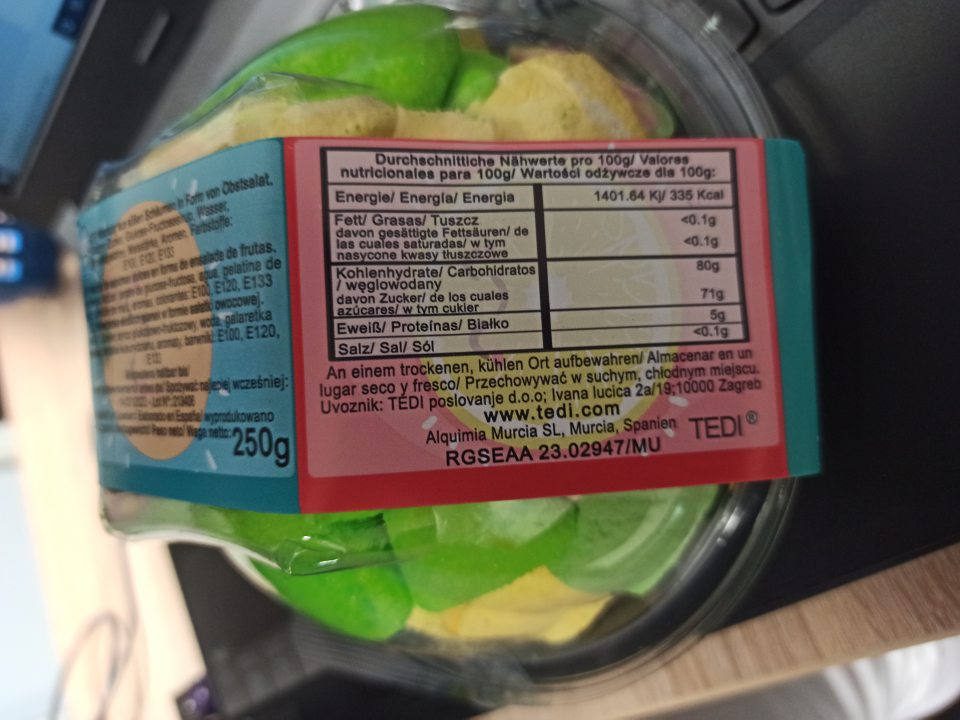 potravinový výrobok bez označenia v slovenskom jazyku - predaj