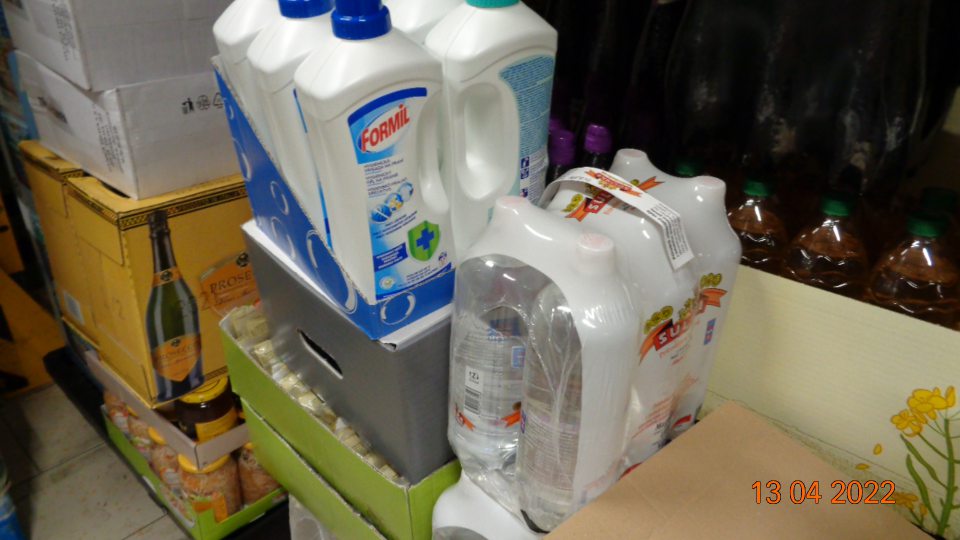 Porušenie povinnosti oddeleného uchovávania a umiestnenia vzájomne nezlučiteľných druhov tovaru.