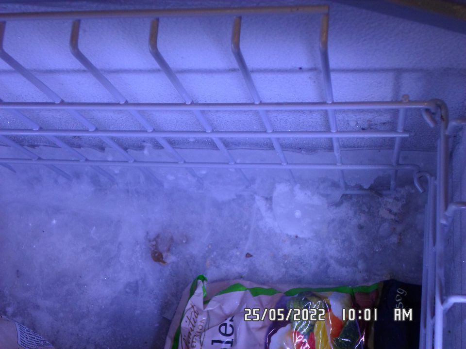 Výskyt silnej námrazy.