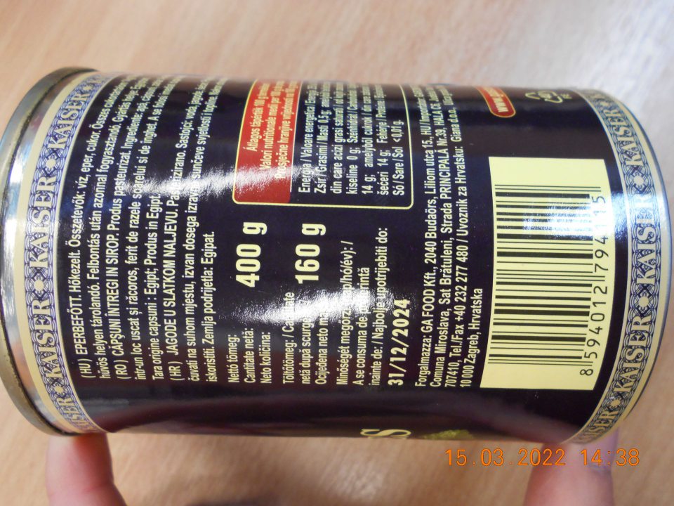 Zistené chýbajúce akékoľvek údaje v štátnom jazyku u dvoch druhov potravinárskych výrobkov.