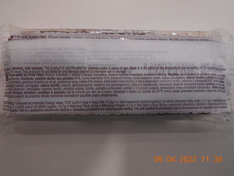  V zložení jedného druhu potravinárskeho výrobku bola uvedená zložka, ktorá nebola zatriedená do príslušnej kategórie prídavných látok. 