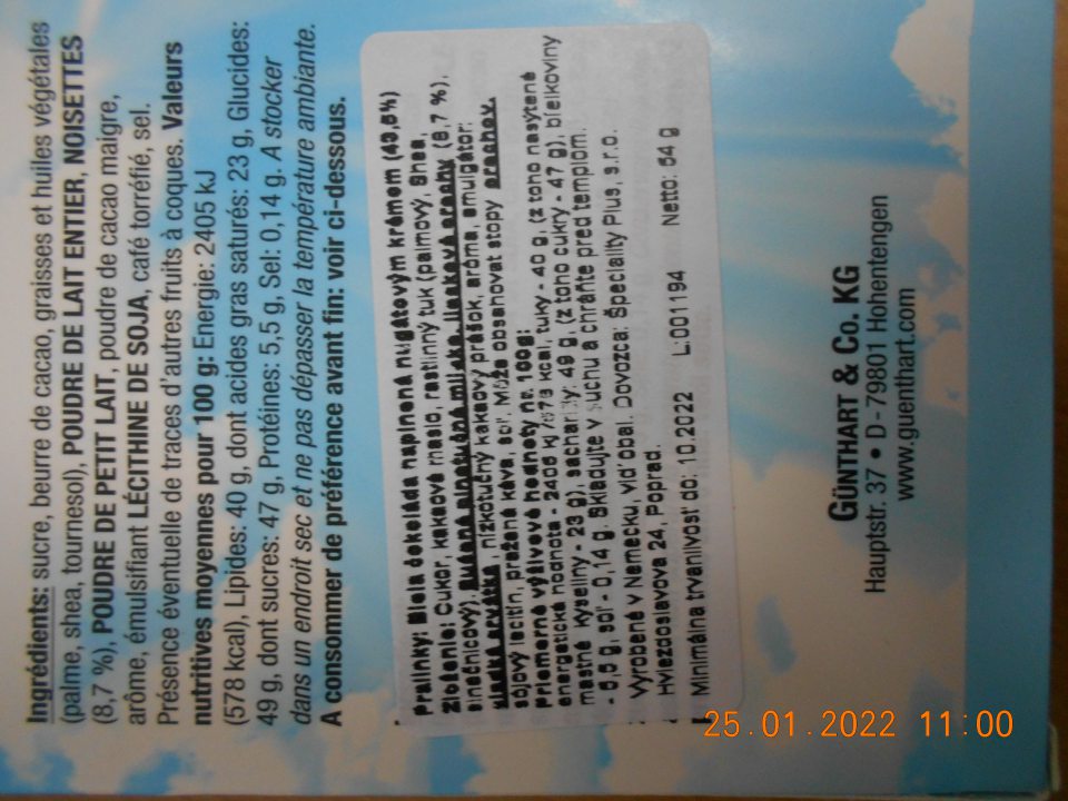 Zistené nesprávne označenie jedného druhu cukrovinky, u ktorej chýbala zvýraznená zložka, spôsobujúca alergie alebo neznášanlivosť.
Pridať fotografie
