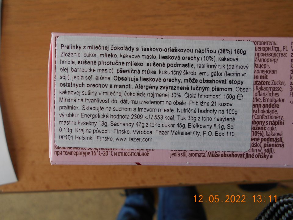 Zistené uvádzanie do obehu dvoch druhov potravinárskych výrobkov, u ktorých nebola v zložení zvýraznená zložka, spôsobujúca alergie alebo neznášanlivosť. 