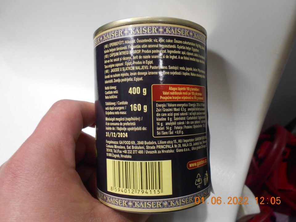 Zistené uvádzanie do obehu jedného druhu potravinárskeho výrobku s chýbajúcim označením v štátnom jazyku