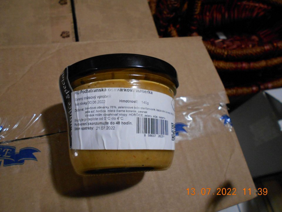 1.) nezvýraznená látka spôsobujúca alergie alebo neznášanlivosť (mlieko, lieskové orechy, horčica)