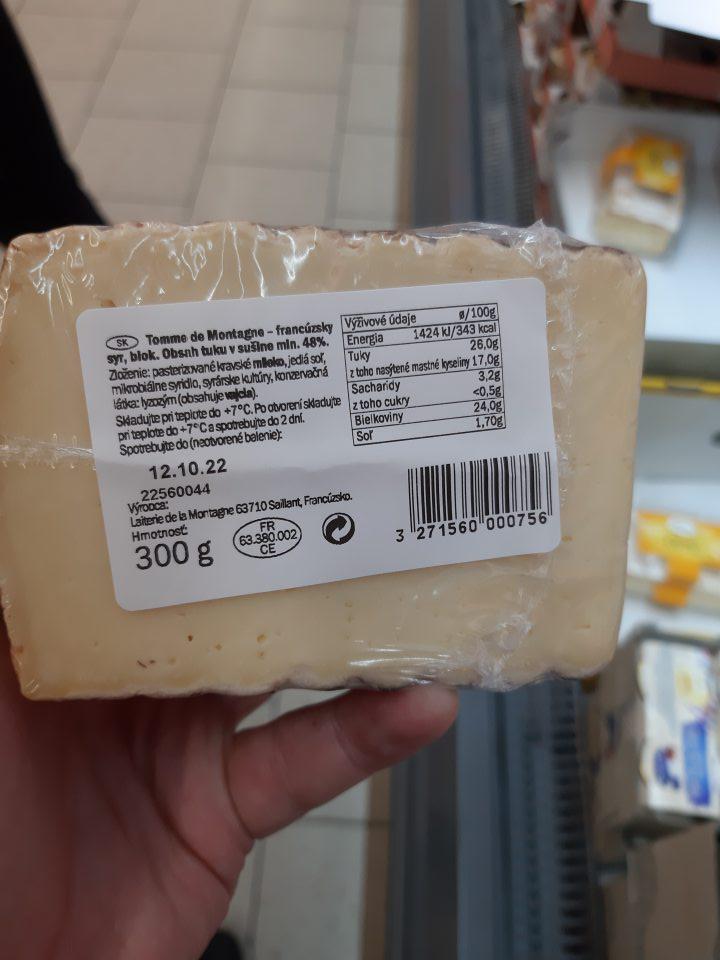 V letáku spoločnosti Lidl klamlivo uvedená informácia, že sa jedná o ovčí syr, pričom sa jednalo o kravský syr.