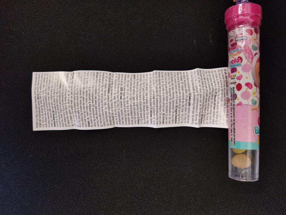 Tovar neoznačený v kodifikovanej forme štátneho jazyka.