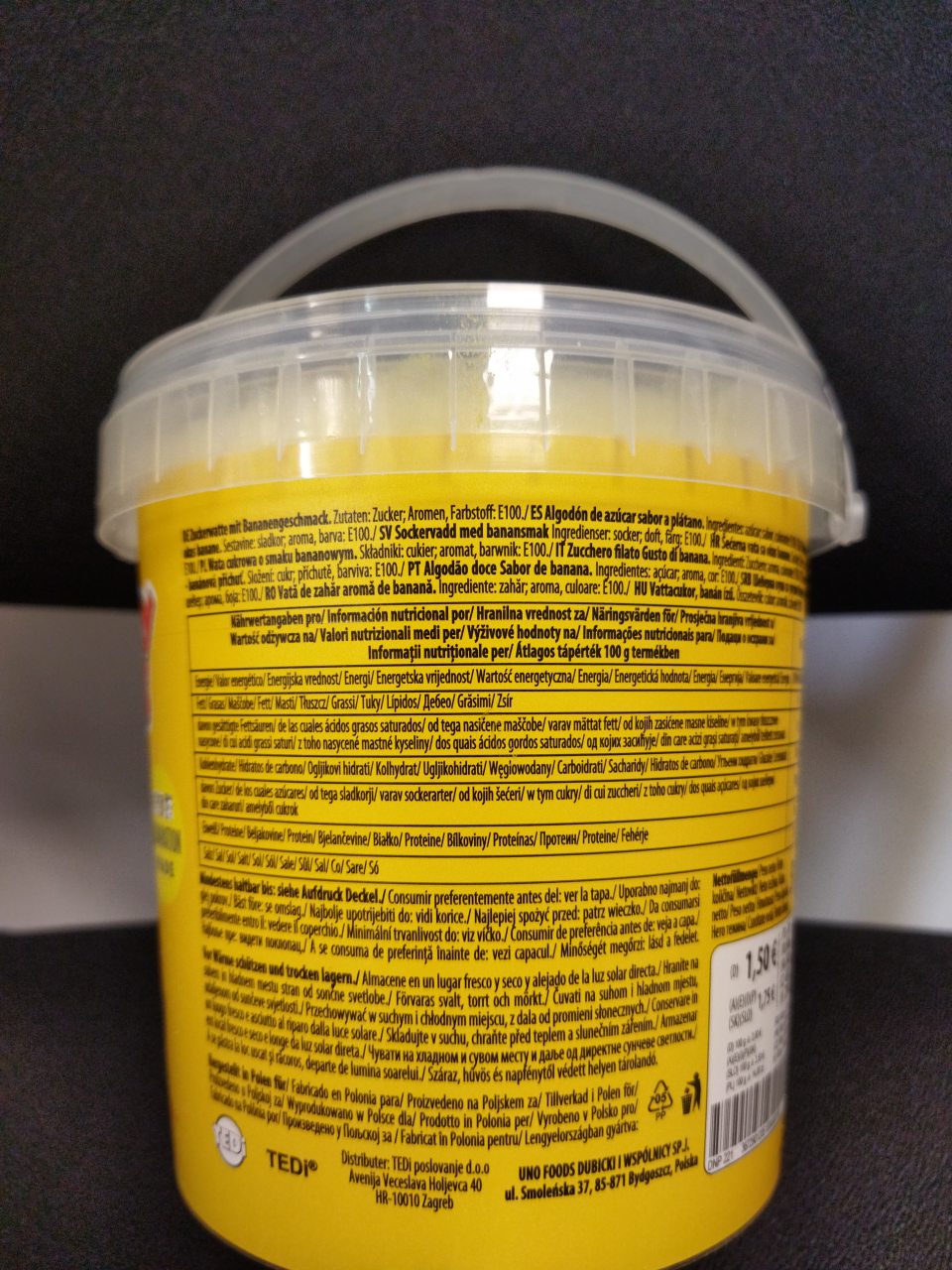 Tovar neoznačený v kodifikovanej forme štátneho jazyka.