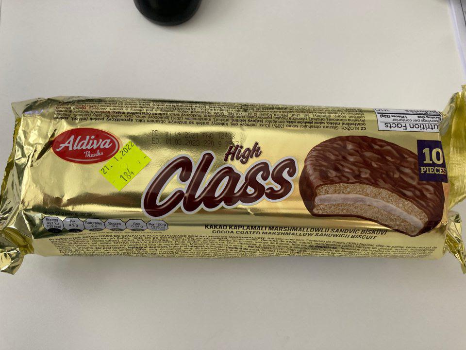 Potravinový výrobok nesprávne označený.