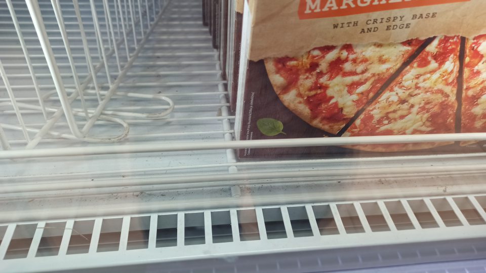 Hygiena mraziaceho zariadenia - nahromadené nečistoty