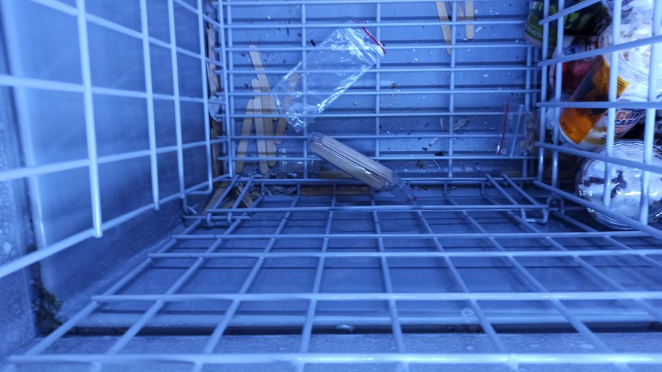 Hygiena mraziaceho zariadenia - nahromadené nečistoty