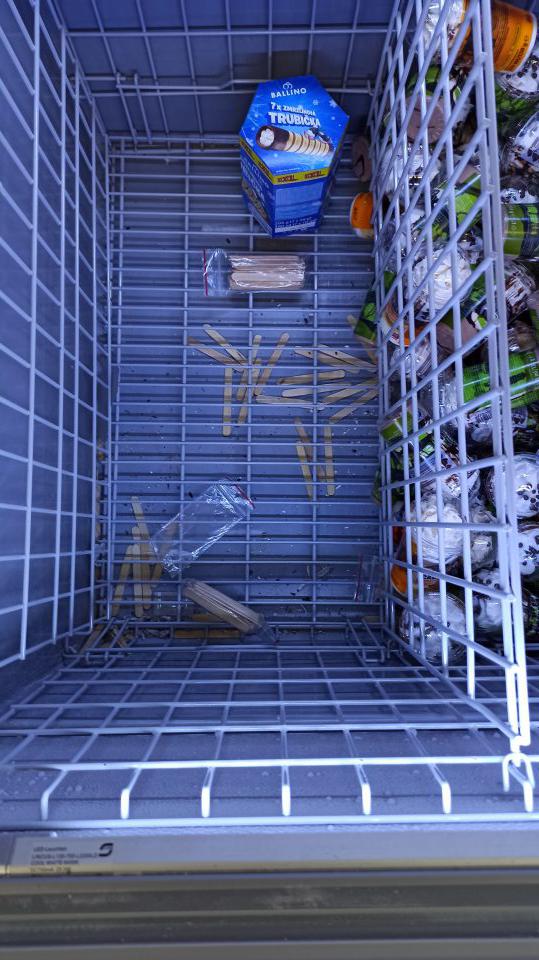 Hygiena mraziaceho zariadenia - nahromadené nečistoty