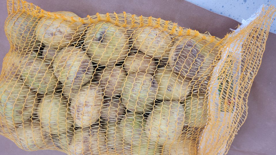 Zemiaky nevhodné na ľudskú spotrebu.