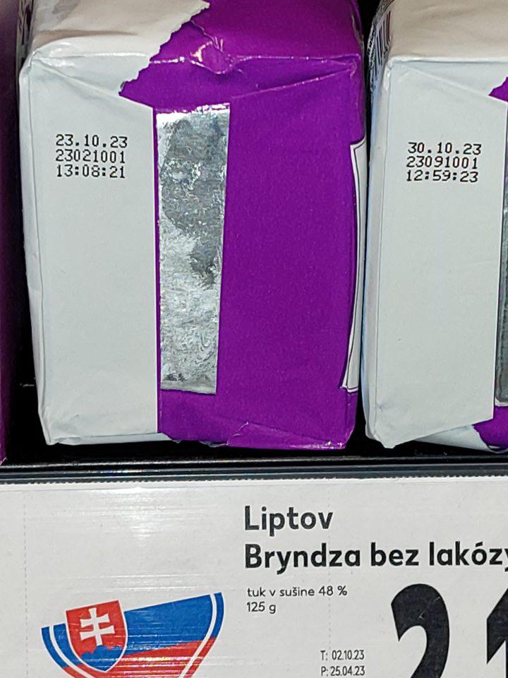 Predaj potravín po DS.