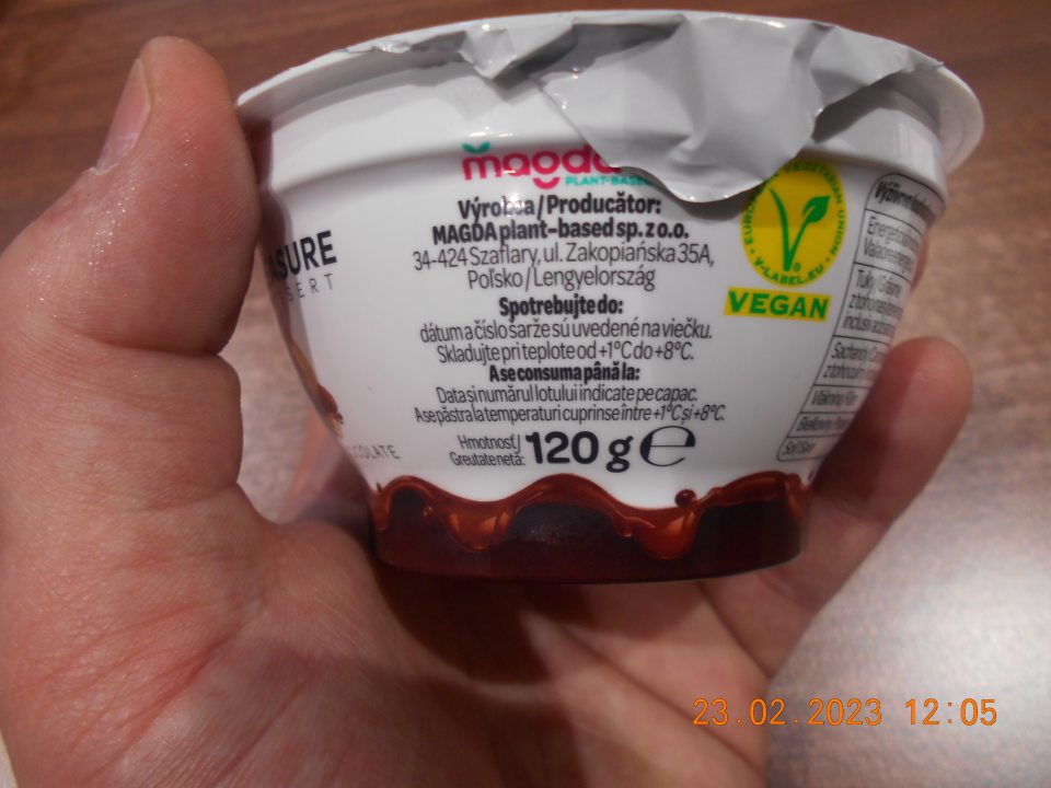 Zistené nesprávne označenie jedného druhu výrobku, u ktorého boli uvedené nepresné a nejasné údaje- lieskovcové mlieko a kakové vlákno. 