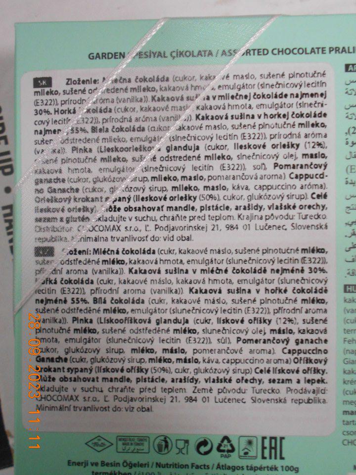  	3 druhy potravinárskych výrobkov s nedostatočným označením-chýbal názov v štátnom jazyku.