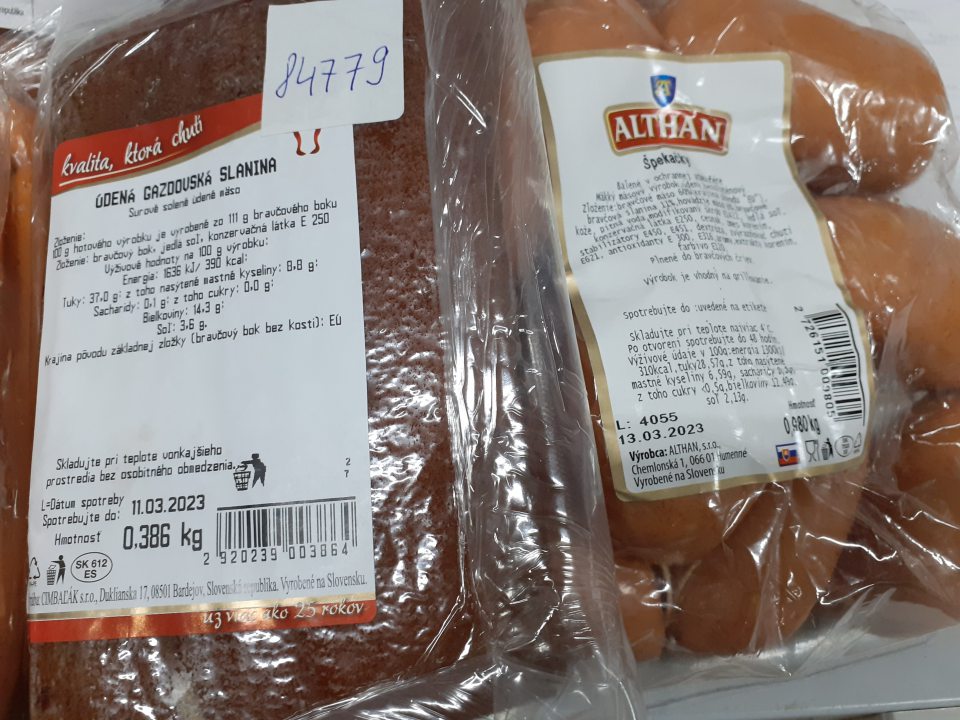 Predaj tovaru po dátume spotreby