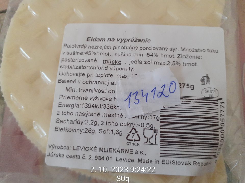 Prekrytie dátumu spotreby.